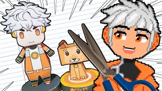 I'm Going to Make Paper Dolls Out of You!【Papercraft Handcam and Chatt