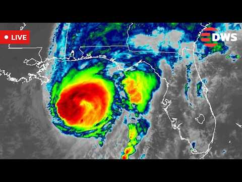 LIVE: NOAA Satellite Tracks Hurricane Isaias Approaching the U.S. Gulf Coast | AI1E