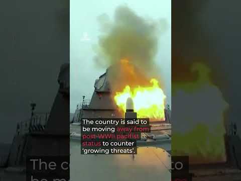 Japan tests US-Tomahawk missile as it moves away from Post-WWII status | AJ #shorts