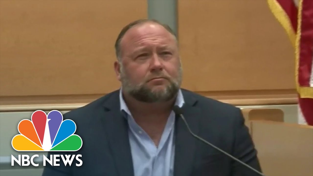Alex Jones Evasive On Stand In Trial To Determine Damages For Sandy Hook Families