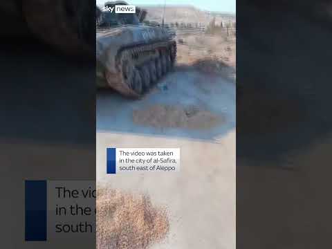 Syrian rebels capture government tanks