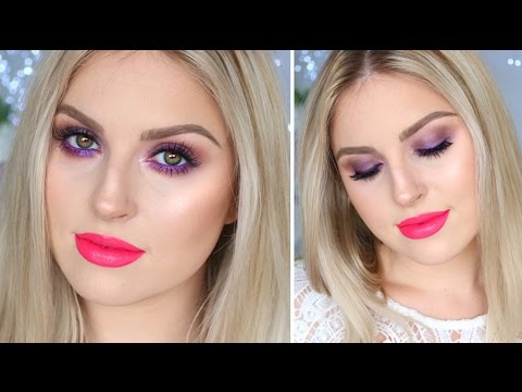 Bold & Bright Purple Spring Makeup! ? Chit Chat Tutorial!