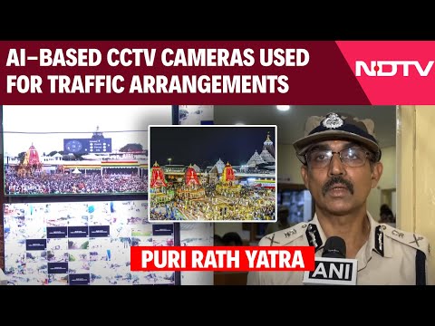 Rath Yatra 2025: AI-Based CCTV Cameras Being Used For Traffic Arrangements In Puri