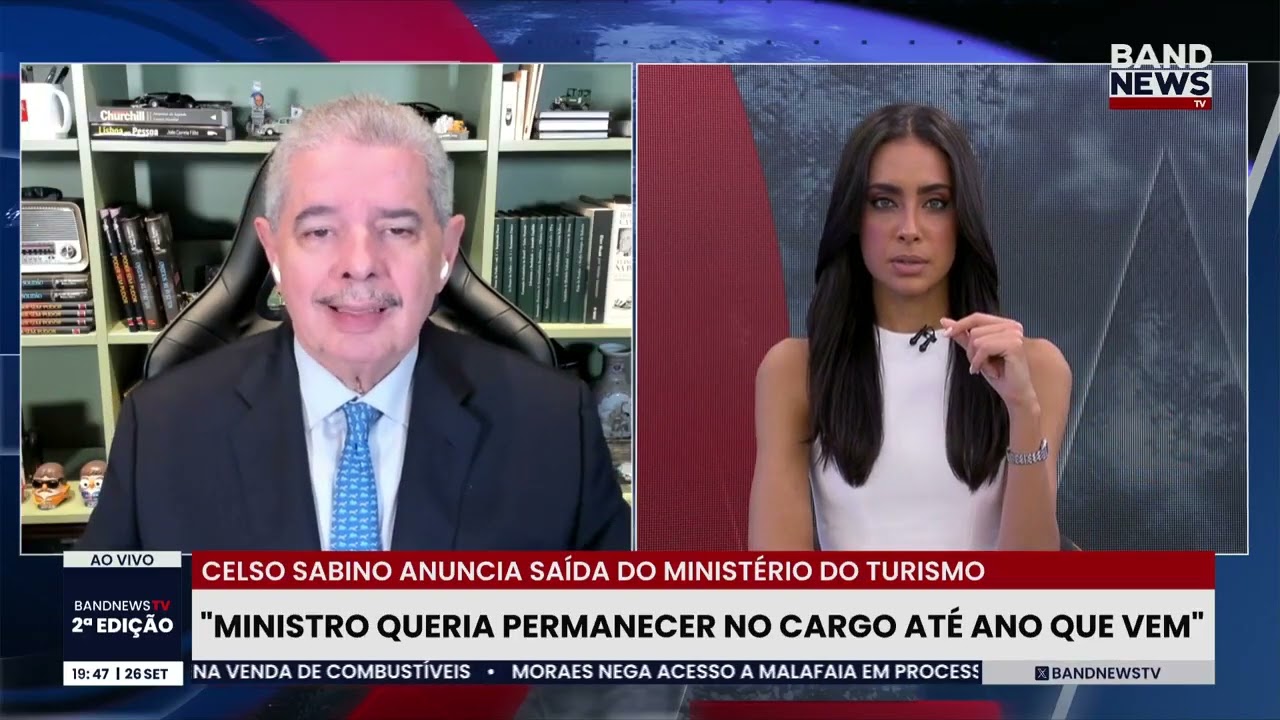 Cláudio Humberto Ministro queria permanecer no cargo até ano que vem | BandNews TV