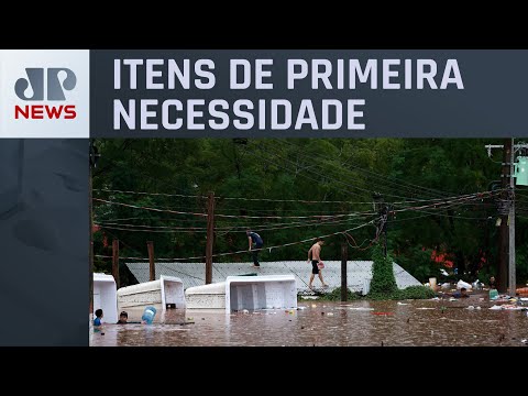 São Paulo promove campanhas de doação para vítimas dos temporais no RS