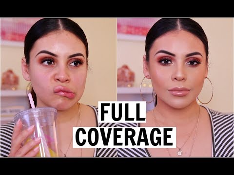 FULL COVERAGE, LONG LASTING NO FLASHBACK DRUGSTORE FOUNDATION ROUTINE! | JuicyJas - UCqTR5f7YkGro3cPv23SqcqQ