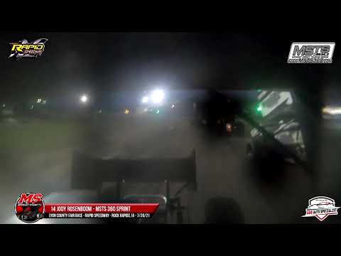 14 Jody Rosenboom | Rapid Speedway | 7-20-21 - dirt track racing video image