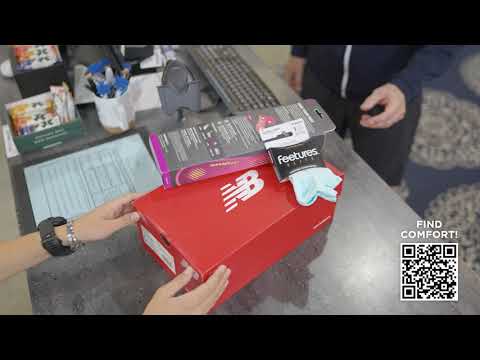 PR/New Balance Fitting With QR code