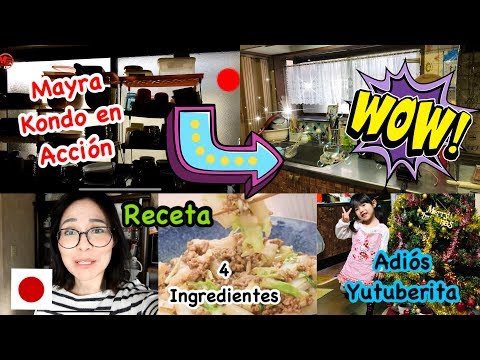 remodele cocina con cosas de Daiso+receta facil 4 ingredientes+trabaja mucho+videovlogjapon