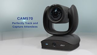 AVer CAM570 Intro Video | 4K Dual Lens Audio Tracking Camera for Medium and Large Rooms