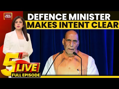5Live With Sneha Mordani: India's Big Warning To Pakistan | Rajnath Singh Vows Decisive Response