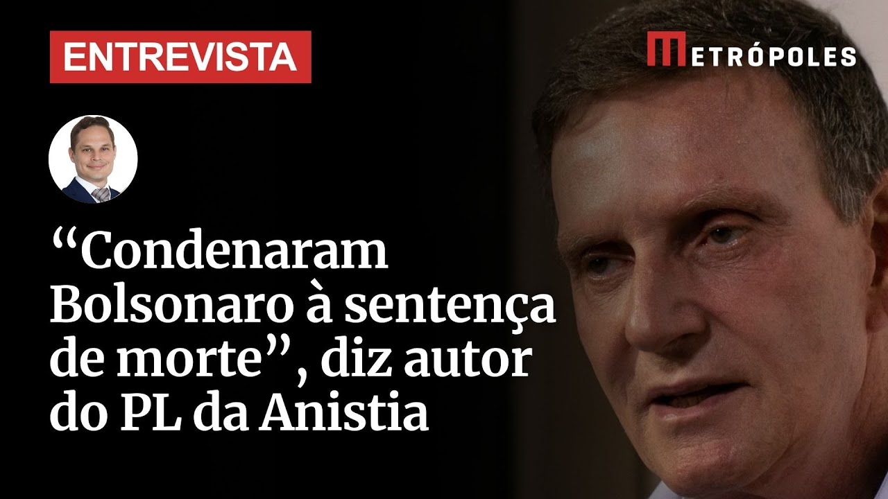 “Condenaram Bolsonaro à sentença de morte”, diz autor do PL da Anistia