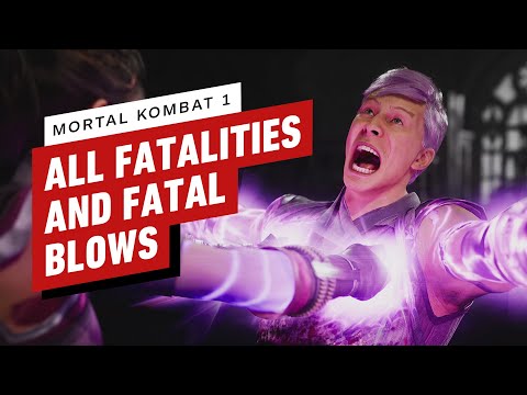Mortal Kombat 1 - ALL Fatalities and Fatal Blows In 4K