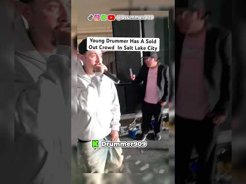 Young Drummer Went Crazy In Salt Lake City