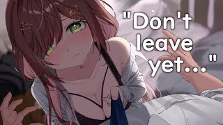 ~ ASMR ~ Your GF doesn't want you to go to work