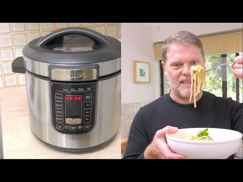 How To Make Spaghetti Carbonara in a Pressure Cooker - Greg's Kitchen - UCGXHiIMcPZ9IQNwmJOv12dQ