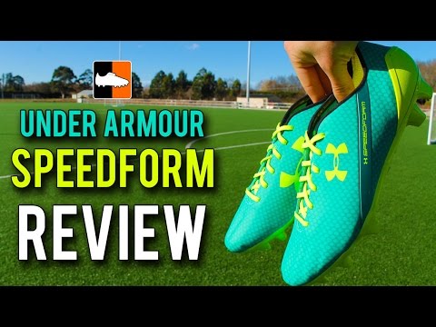 Under Armour SpeedForm Review - New Speed Football Boot Range - UCs7sNio5rN3RvWuvKvc4Xtg