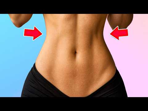 10 EXERCÍCIOS FÁCEIS para AFINAR CINTURA e AUMENTAR QUADRIL [Treino Em Casa] Cintura Fina Já!