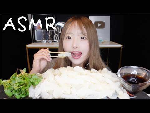 【ASMR】コリコリ！クラゲ🪼のお刺身の咀嚼音【Jellyfish sashimi eating sound】