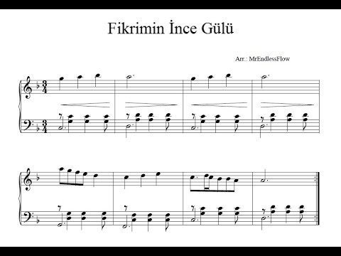 Piyano İle Atatürk'ün Sevdiği Şarkılar