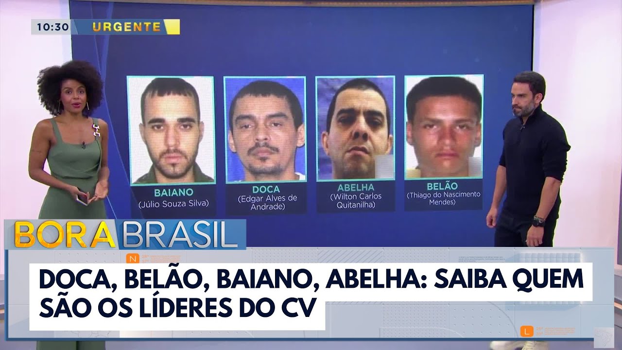 Doca, Belão, Baiano, Abelha: saiba quem são os líderes do CV alvos de megaoperação no RJ