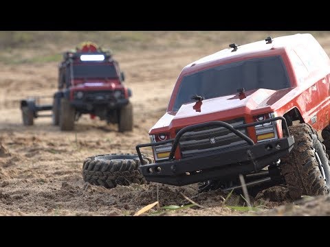 Отлетело колесо на скорости. Спасательная операция (Traxxas TRX-4 и RedCat Everest Gen7) - UCX2-frpuBe3e99K7lDQxT7Q