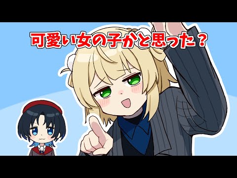 【手描き】お互いのモノマネをする青くんとういママ【ホロライブ/火威青/しぐれうい/切り抜き】