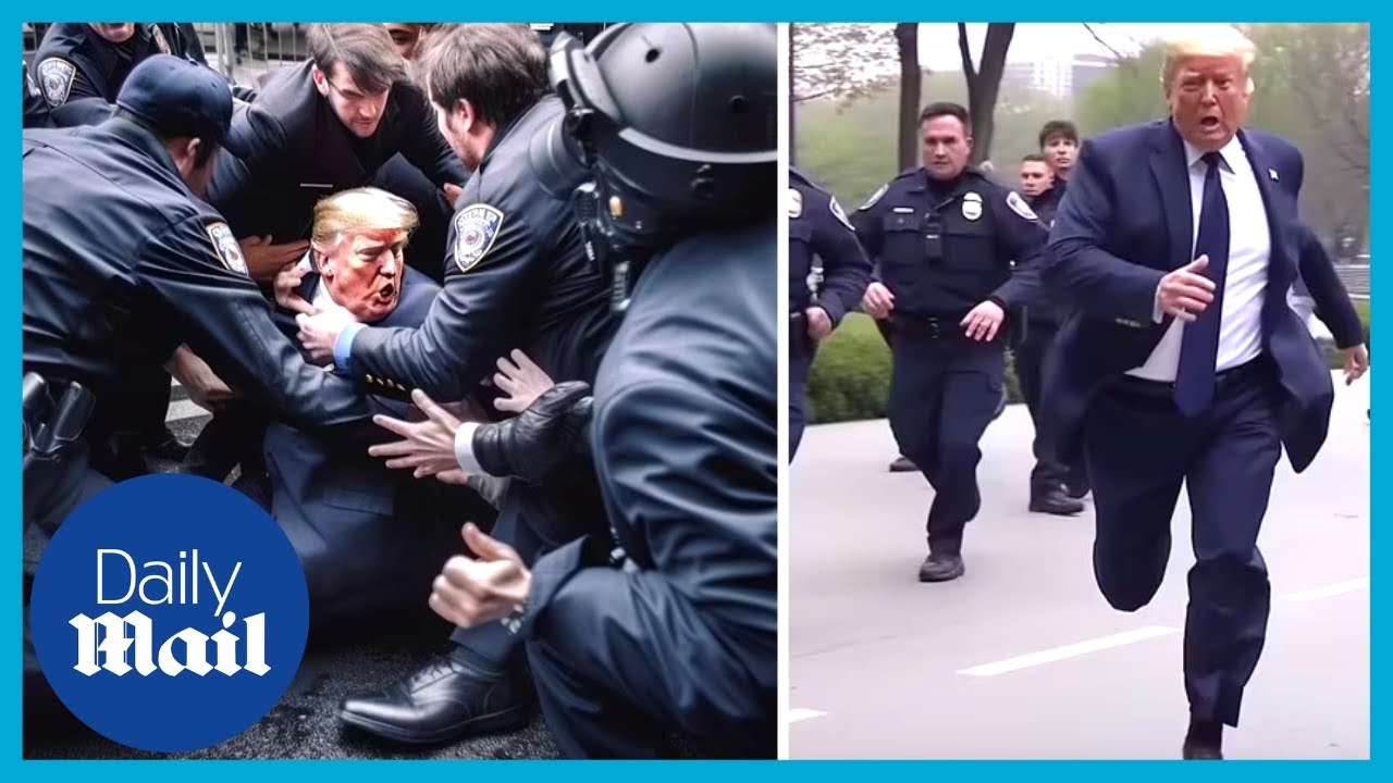 Trump arrested? Crazy AI deepfakes imagine NYPD taking Donald Trump down