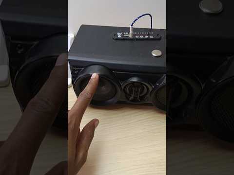 MP3 player from a DIY Bluetooth speaker