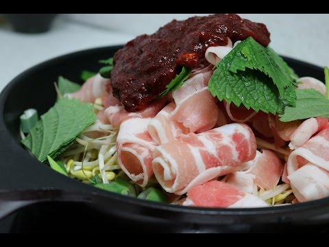 콩불 만들기 <strong>how</strong> <strong>to</strong> <strong>make</strong> sprouts <strong>bulgogi</strong>