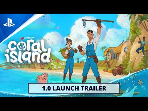 Coral Island - 1.0 Launch Trailer | PS5 Games
