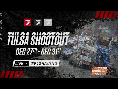LIVE: Tulsa Shootout Friday Night - dirt track racing video image