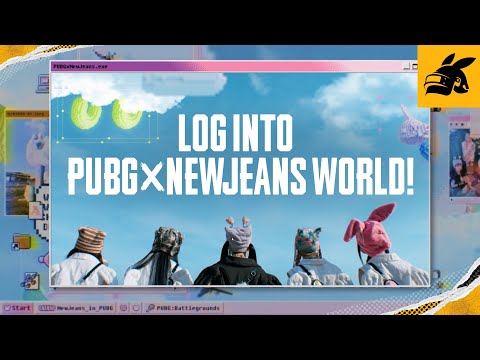 PUBG x NewJeans の世界へようこそ！┃PUBG