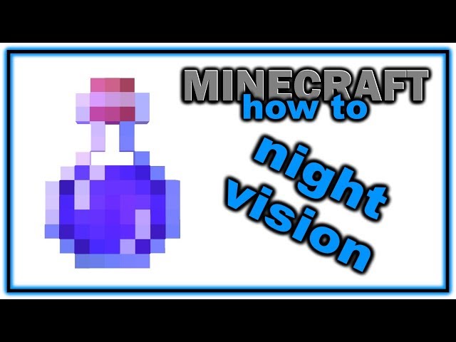 How to make Night Vision Potion (Enhanced) in Minecraft