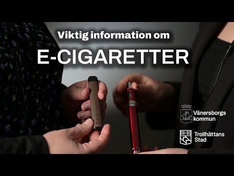 Information om e-cigaretter