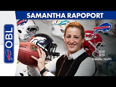 Samantha Rapoport: "We Want Women on All 32 Teams" | One Bills Live | Buffalo Bills video clip 