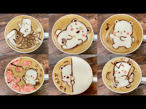 ラテくま制作配信☕️（久々に夏っぽいの作ろうかな）