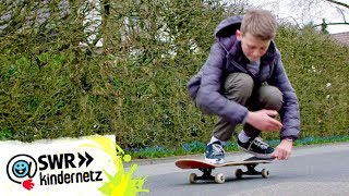 Skateboard Tricks lernen mit Marcel | WIR - Freundschaft grenzenlos | SWR Kindernetz