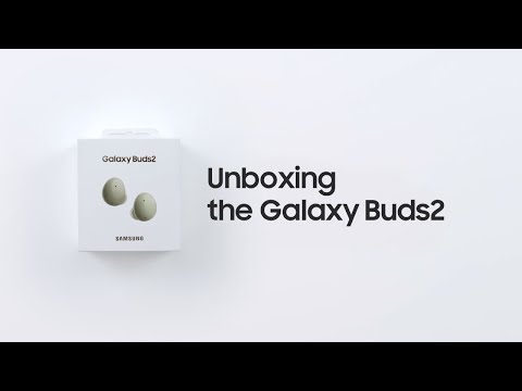 Galaxy Buds2: Official Unboxing | Samsung