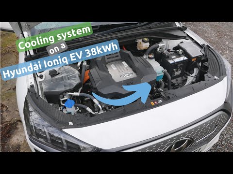 Hyundai Ioniq EV 38kWh cooling system