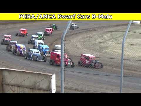 Grays Harbor Raceway, June 17, 2023, PHRA/AMCA Dwarf Cars B-Main - dirt track racing video image
