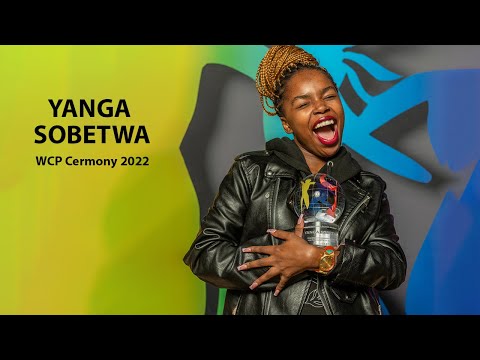 Yanga Sobetwa sings at World’s Children’s Prize Ceremony 2022