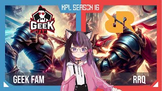 ( LAST DONATHON ) GEEK VS RRQ, STOP MAIN RAJA RAJAAN - PART 21 #vtuber