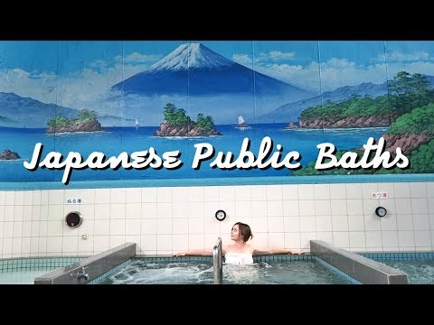 What a Public Bath in Japan Looks Like! | TOKYO SENTO