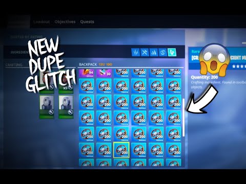 The Most Easy Solo Duplication Glitch Now Working Fortnite Save The World