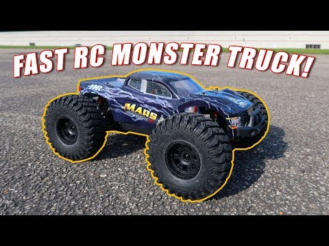 Fast Monster Truck Speed Test - HNR Mars Pro H9801 - TheRcSaylors - UCYWhRC3xtD_acDIZdr53huA