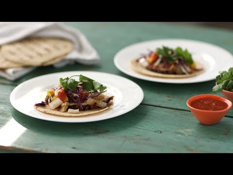 Grilled Pork-and-Pineapple Tacos- Everyday Food with Sarah Carey