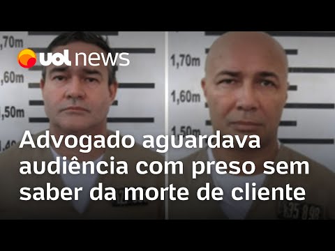 Tentativa de sequestro de Moro: Advogado aguardava audiência com preso sem saber da morte dele em SP