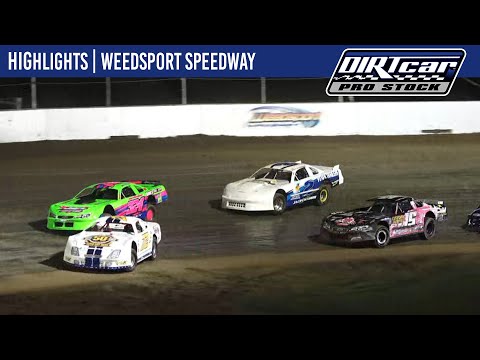 DIRTcar Pro Stocks Weedsport Speedway October 4, 2022 | HIGHLIGHTS - dirt track racing video image