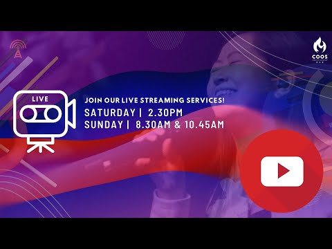 15 May, Sun  10.45am: COOS Service Live Stream
